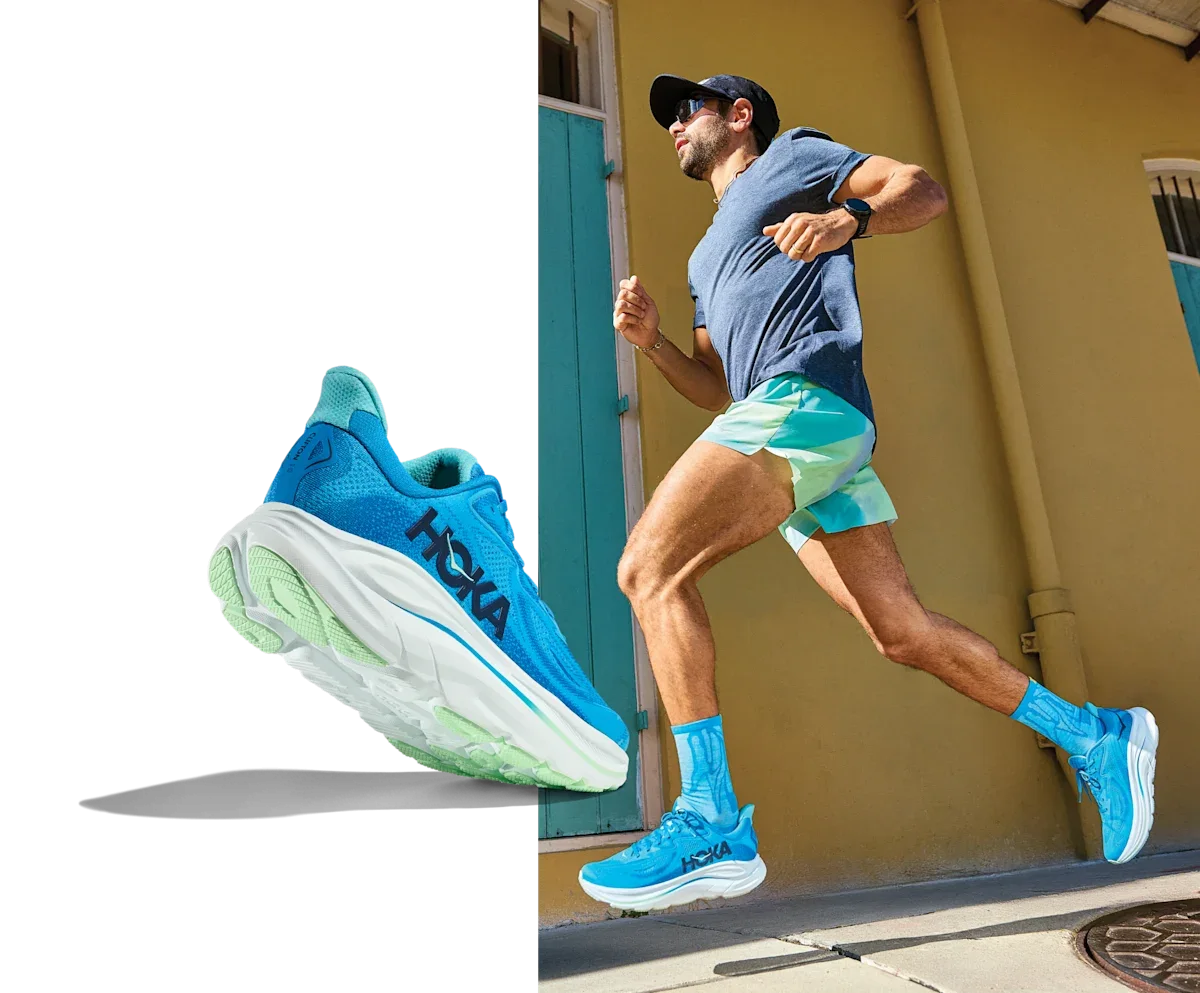 HOKA Clifton 10 - vue 3